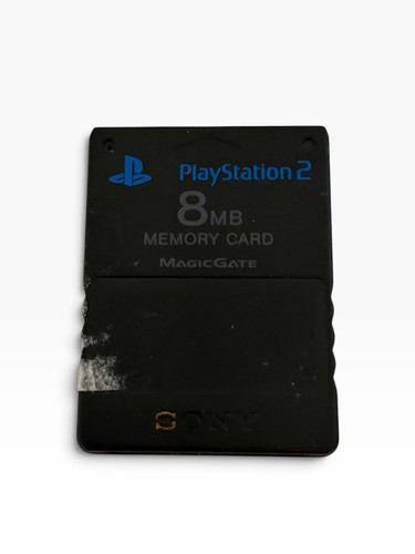 Official black ps2 - black, card