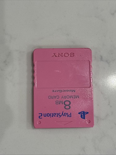 Sony playstation pink memory - sony, 2