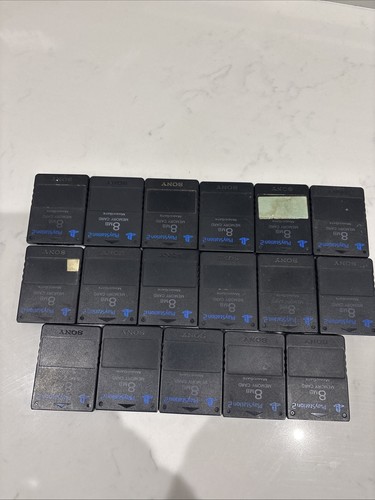 Official ps2 8mb memory card