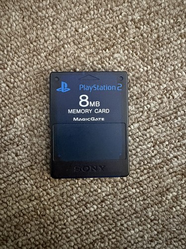 Midnight blue 8mb official ps2 - official,