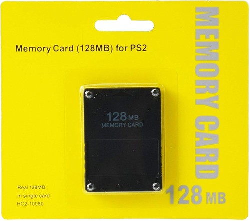 Ps2 memory card 128mb high - memory,