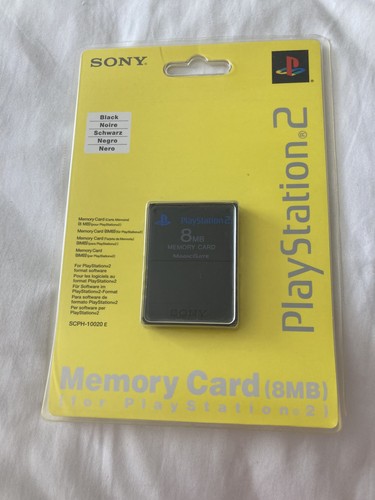 Ps2 memory card new sealed - card,
