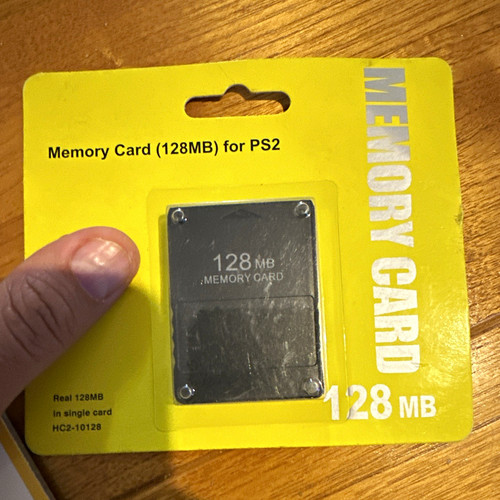 128mb black memory card - black,