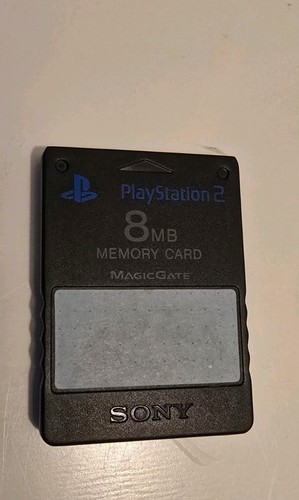 Stock 8mb ps2 memory - stock,