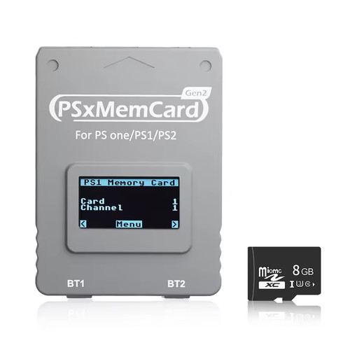 Ps1 ps2 memory card - sd, adapter