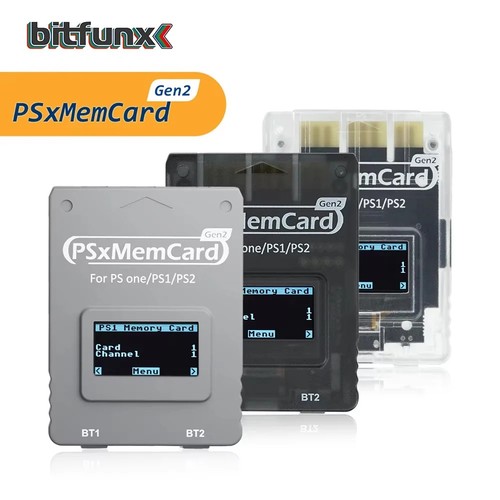 Bitfunx psx memory card - memory, gen2
