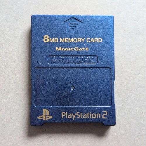 Ps2 memory card blue - ps2,