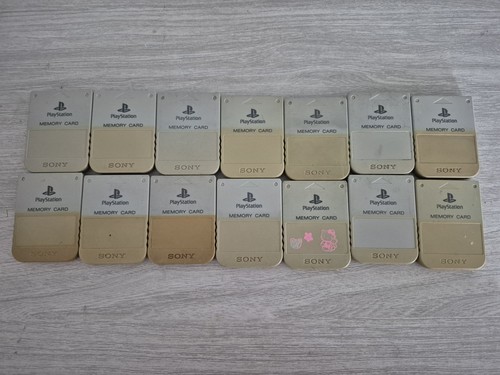 Grey official ps1 memory - grey, card