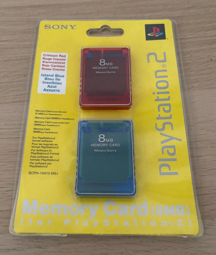 Ps2 official memory card - official,