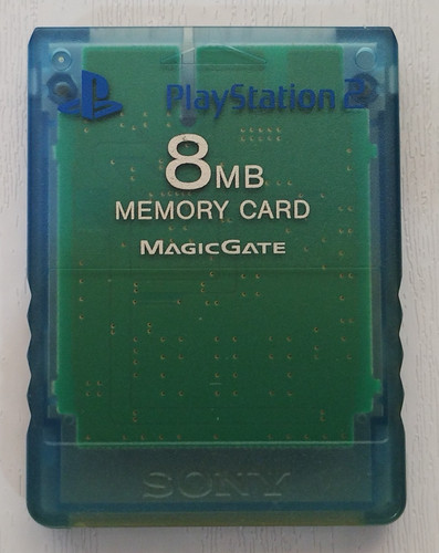 Blue 8mb official sony - blue,