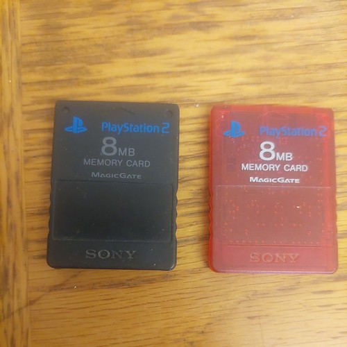8mb playstation 2 memory - x,