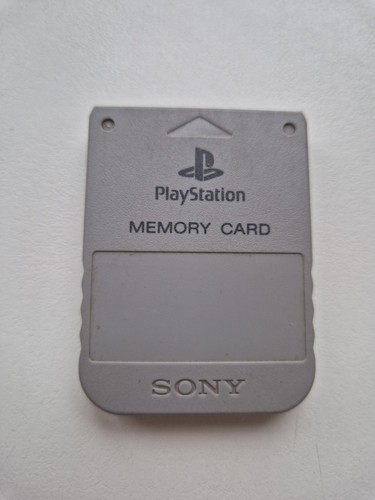 Sony ps1 memory - memory, card