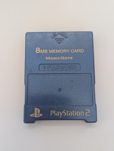 Ps2 memory card blue - ps2,