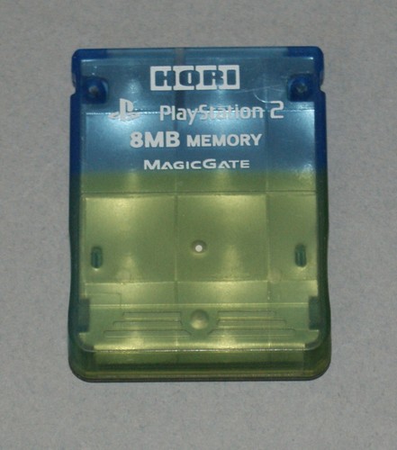 Blue hori 8mb ps2 - hori,